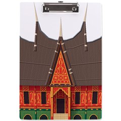 Gadang-minangkabau-people A4 Clipboard by Jancukart