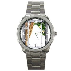 Window Sport Metal Watch