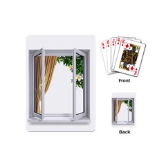 Window Playing Cards Single Design (mini) by Jancukart