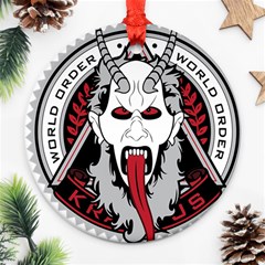 Krampus Ornament (round) by Jancukart