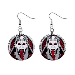 Krampus Mini Button Earrings by Jancukart