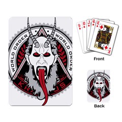 Krampus Playing Cards Single Design (rectangle) by Jancukart