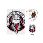 Krampus Playing Cards Single Design (Mini) Back