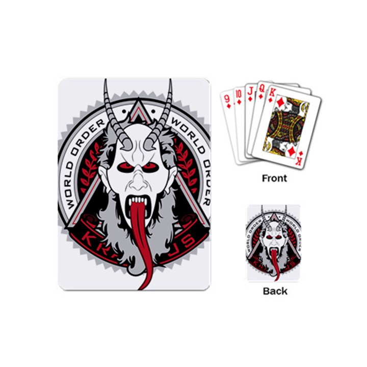 Krampus Playing Cards Single Design (Mini)