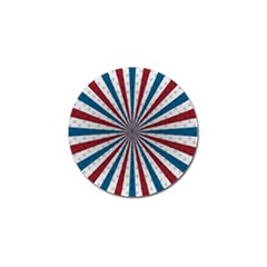 Usa-deco-background Golf Ball Marker by Jancukart