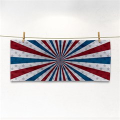 Usa-deco-background Hand Towel