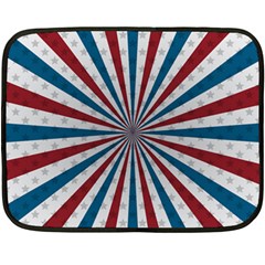 Usa-deco-background Double Sided Fleece Blanket (mini) 