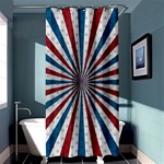 Usa-deco-background Shower Curtain 36  x 72  (Stall)  Curtain(36 X72 ) - 33.26 x66.24  Curtain(36 X72 )