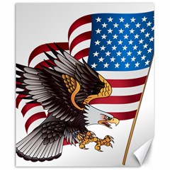 American-eagle- Clip-art Canvas 20  X 24 