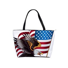 American-eagle- Clip-art Classic Shoulder Handbag by Jancukart