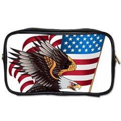 American-eagle- Clip-art Toiletries Bag (two Sides)