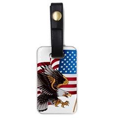 American-eagle- Clip-art Luggage Tag (one Side) by Jancukart