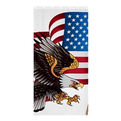 American-eagle- Clip-art Shower Curtain 36  X 72  (stall)  by Jancukart