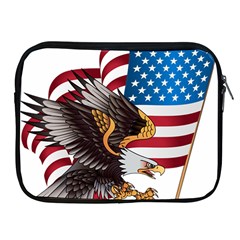 American-eagle- Clip-art Apple Ipad 2/3/4 Zipper Cases by Jancukart