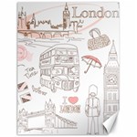 London-paris-drawing-vector-london-comics Canvas 18  x 24  17.8 x23.08  Canvas - 1