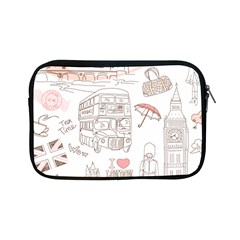 London-paris-drawing-vector-london-comics Apple Ipad Mini Zipper Cases