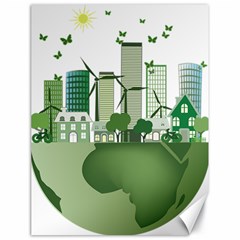 Vector-energy-saving-caring-for-the-earth Canvas 18  X 24 