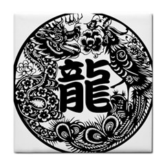 Chinese-dragon Tile Coaster