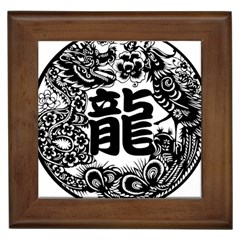 Chinese-dragon Framed Tile