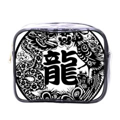 Chinese-dragon Mini Toiletries Bag (one Side)