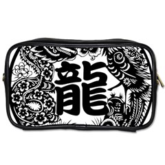 Chinese-dragon Toiletries Bag (two Sides) by Jancukart