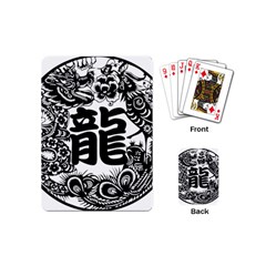 Chinese-dragon Playing Cards Single Design (mini)