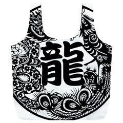 Chinese-dragon Full Print Recycle Bag (xxl)