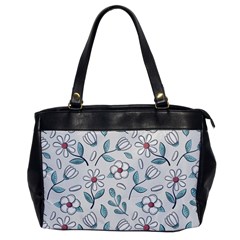 Flowers Pattern Oversize Office Handbag by hanggaravicky2