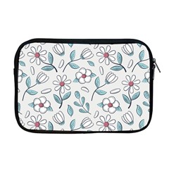 Flowers Pattern Apple Macbook Pro 17  Zipper Case by hanggaravicky2