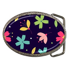 Colorful Floral Belt Buckles by hanggaravicky2