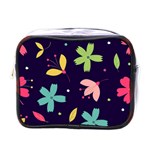 Colorful Floral Mini Toiletries Bag (One Side) Front