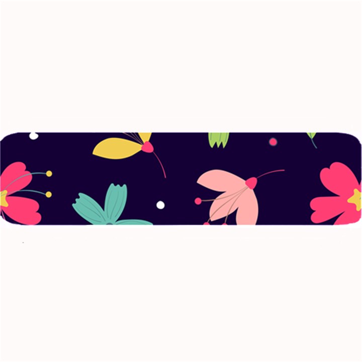 Colorful Floral Large Bar Mats