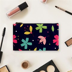 Colorful Floral Cosmetic Bag (small)