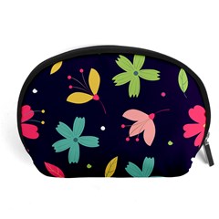 Colorful Floral Accessory Pouch (large) by hanggaravicky2