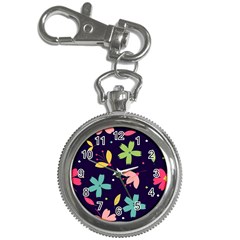 Colorful Floral Key Chain Watches