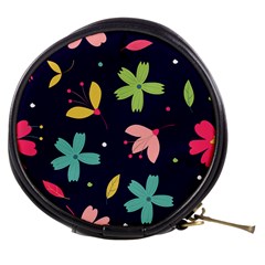 Colorful Floral Mini Makeup Bag by hanggaravicky2