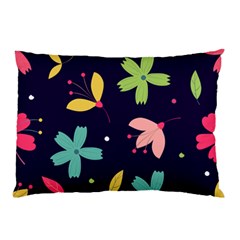 Colorful Floral Pillow Case (two Sides) by hanggaravicky2