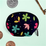 Colorful Floral Accessory Pouch (Small) Front