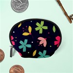 Colorful Floral Accessory Pouch (Small) Back