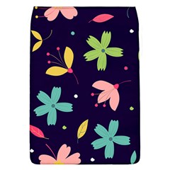 Colorful Floral Removable Flap Cover (l) by hanggaravicky2