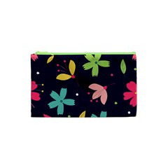 Colorful Floral Cosmetic Bag (xs) by hanggaravicky2