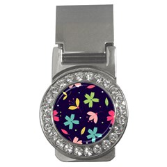 Colorful Floral Money Clips (cz)  by hanggaravicky2