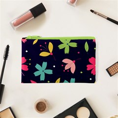 Colorful Floral Cosmetic Bag (xs) by hanggaravicky2