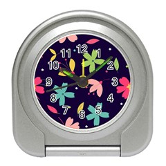 Colorful Floral Travel Alarm Clock