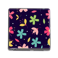 Colorful Floral Memory Card Reader (square 5 Slot)