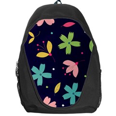 Colorful Floral Backpack Bag