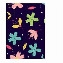 Colorful Floral Large Garden Flag (two Sides)