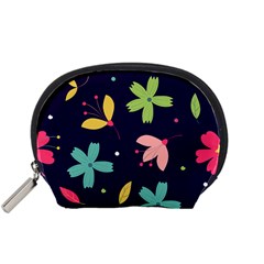 Colorful Floral Accessory Pouch (small)