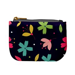 Colorful Floral Mini Coin Purse by hanggaravicky2