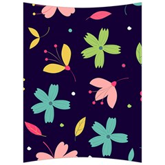 Colorful Floral Back Support Cushion by hanggaravicky2